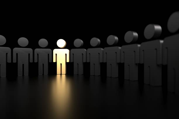 istock Leader of group. Leadership and teamwork concept 1873930949