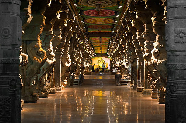 istock Meenakshi Sundareswarar Temple. India, Madurai 187394955