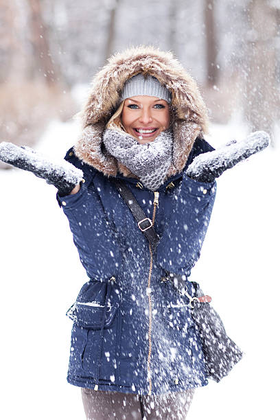 Winter Beauty Stock Photo - Download Image Now - Women, Winter, One Woman  Only - iStock