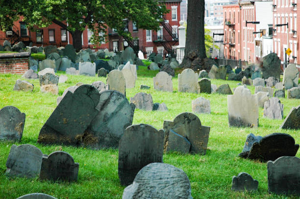 Old gravestones in Massachusetts