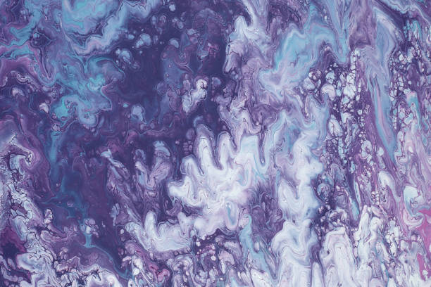 istock Abstract painting in fluid art technique 1873982541