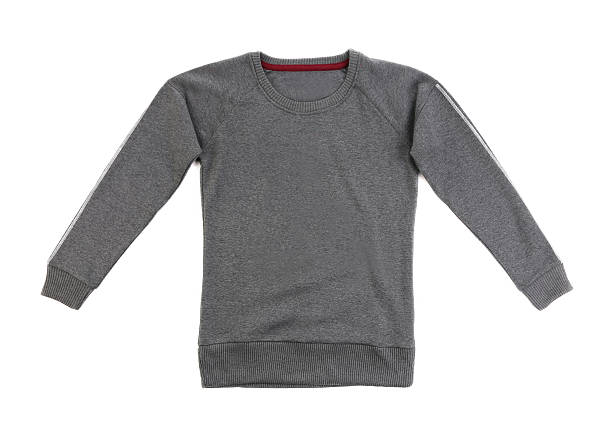 istock Gray t-shirt with long sleeves 187403951