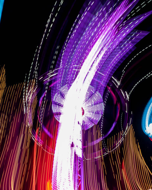 istock abstract illumination at night, long exposure 1874044032