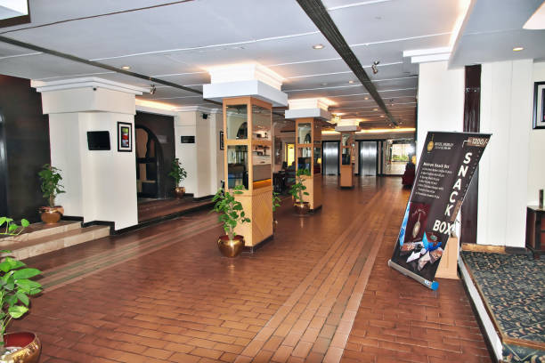 Entrance hall to luxury interior.