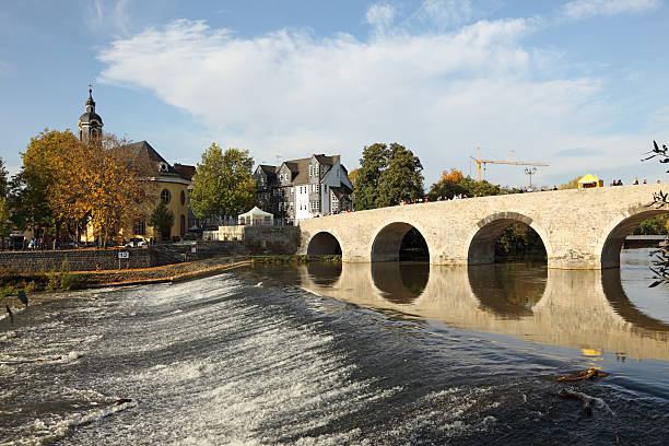 istock Old bridge in Wetzlar, Germany 187405679
