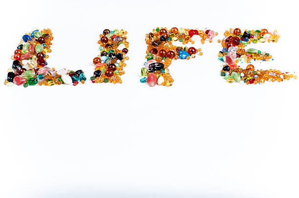 istock colorful LIFE sign 187407447