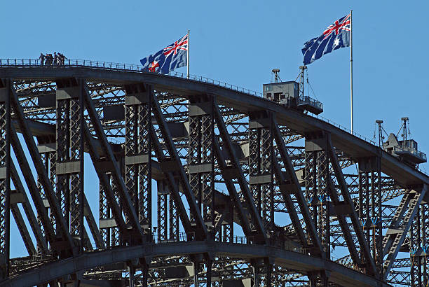istock Top of the Sydney Harbour Bridge 187416831