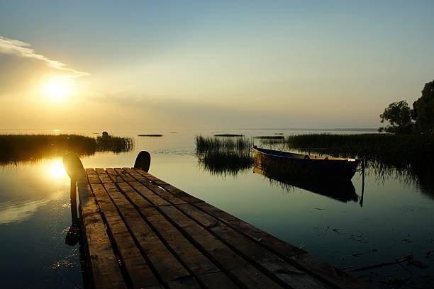 istock Boats at Summer Sunset 187416961