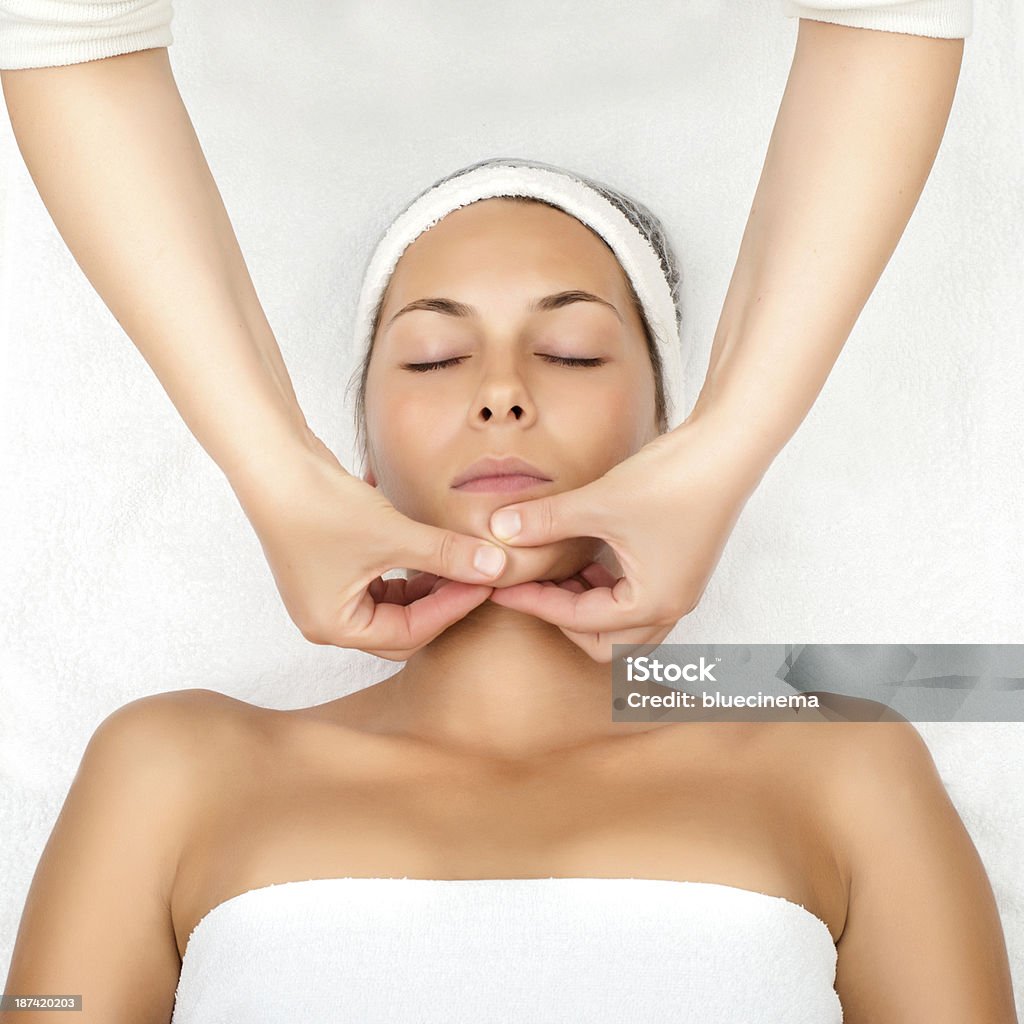 Massagem Facial - Royalty-free Massagem Facial Foto de stock