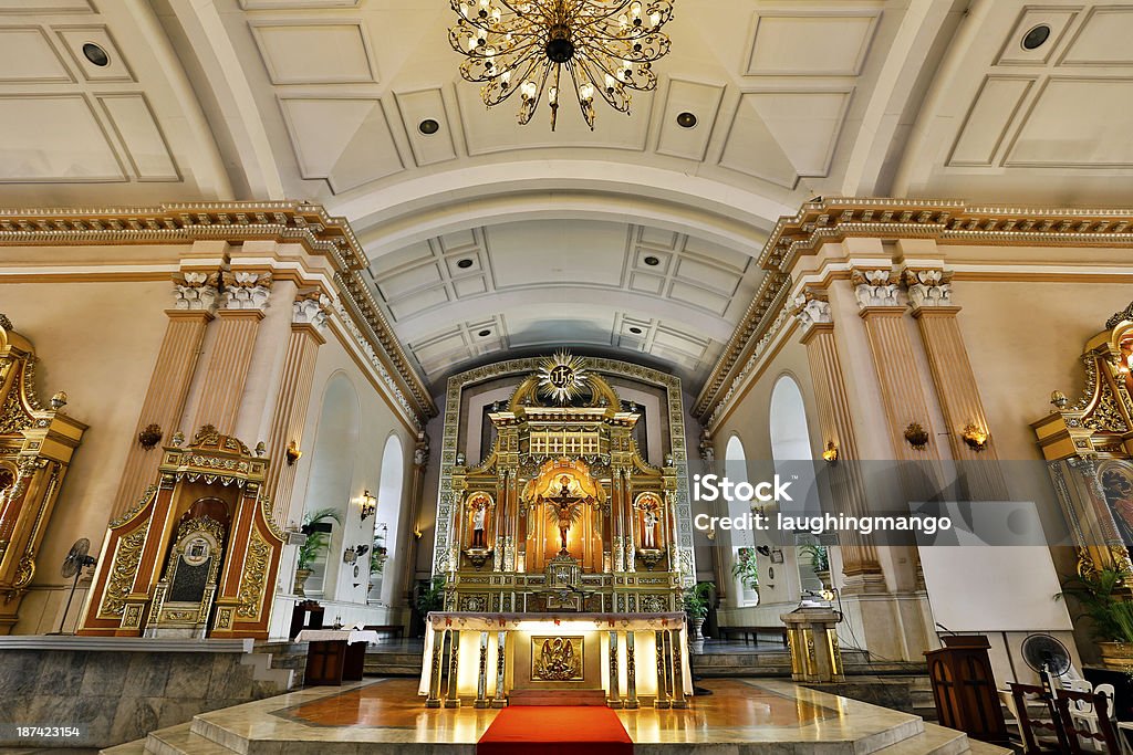 Catedral de Cebu - Royalty-free Altar Foto de stock