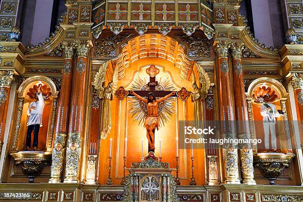 Catedral De Cebú Foto de stock y más banco de imágenes de Altar - Altar, Arquitectura, Arte