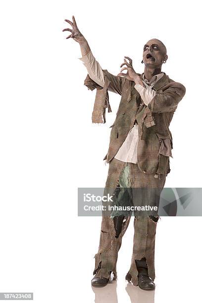 Zombie Stock Photo - Download Image Now - Zombie, Cut Out, Halloween