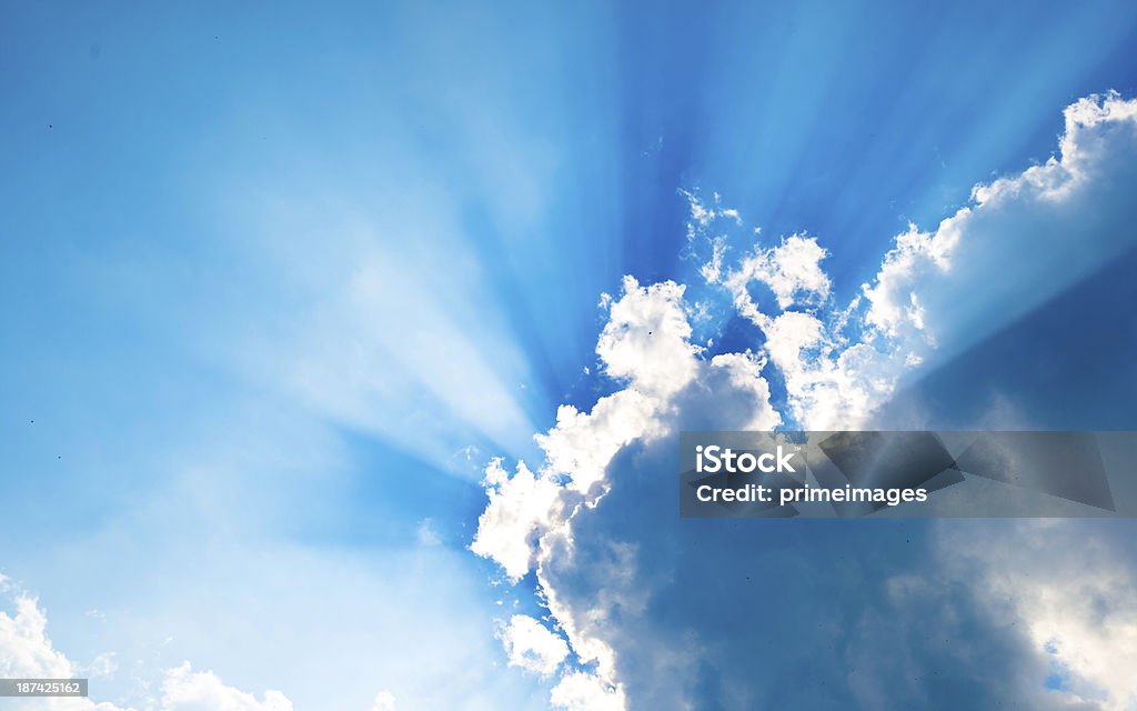 Dramatischen bewölkten Himmel - Lizenzfrei Landschaft Stock-Foto