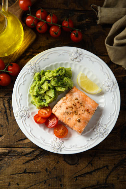 istock Baked salmon fillet 1874318814