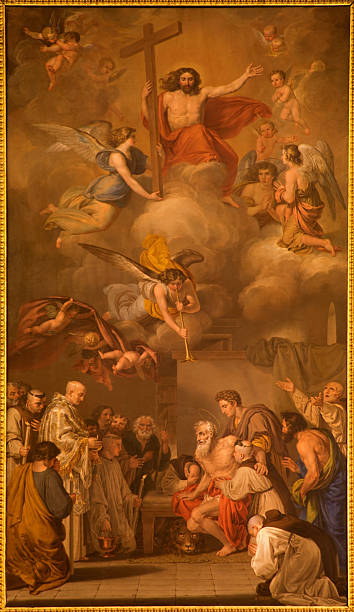istock Madrid - The last communion of San Jeronimo 187436703