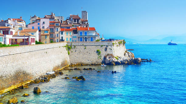 istock Antibes old town in France 1874372203