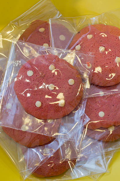 istock Cookies in package for sale 187438725