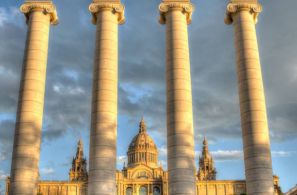 National Palace of Montjuic HDR