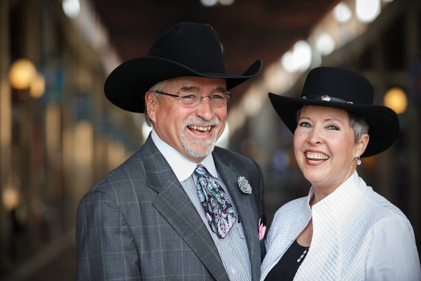 istock Senior Cowboy Couple 187444531