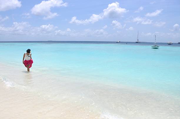 istock Tropical White Sand Maldives 187444942