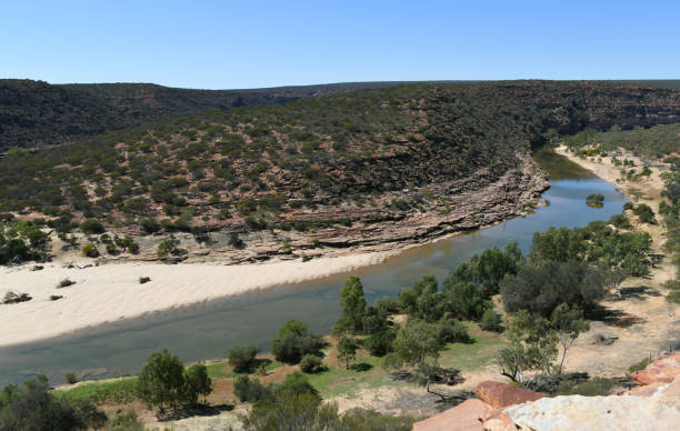 istock Murchison River in Kalbarri National Park, the second longest river in WA 1874464342