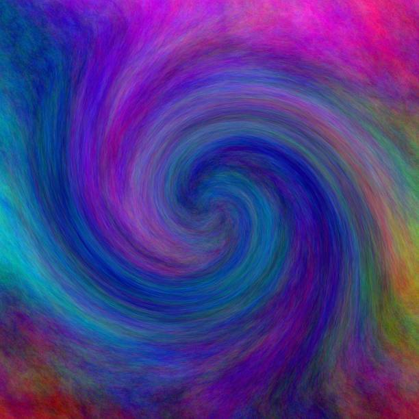 istock Colorful Abstract Background with Swirl shape (color mix) - XXI 187446843