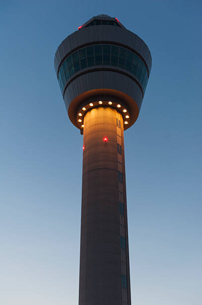 istock schiphol, amsterdam airport air traffic control tower 187448147