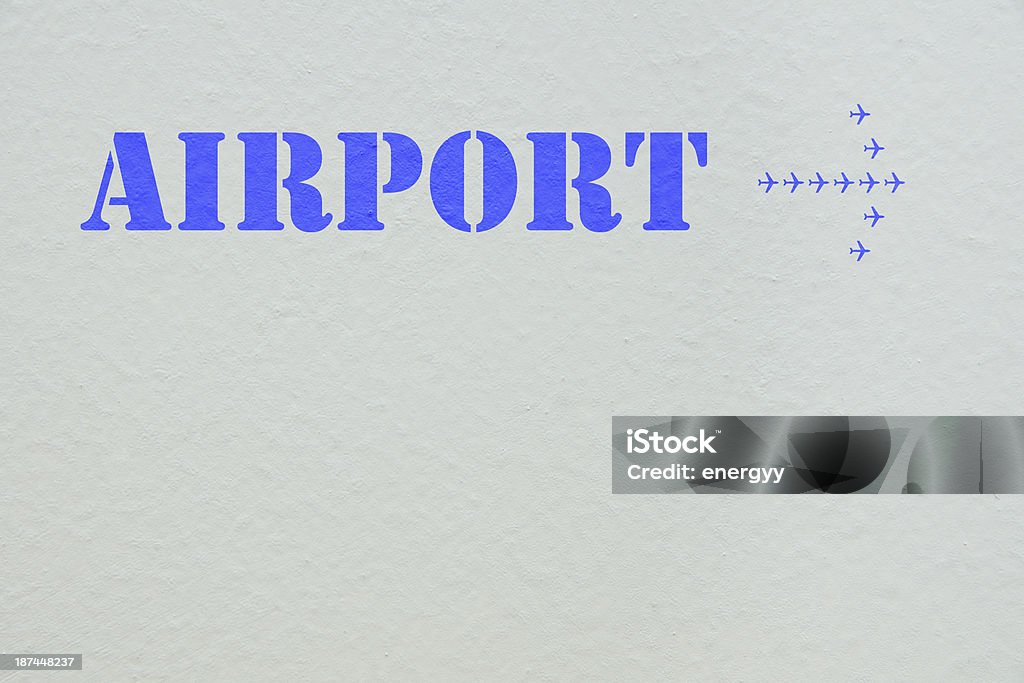 Aeroporto di accesso - Foto stock royalty-free di Aeroplano