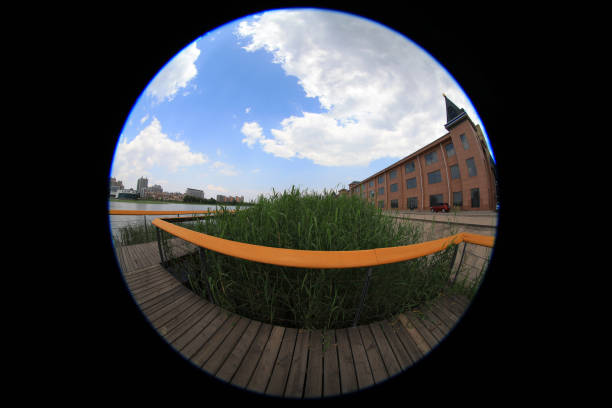 istock Waterfront City Scenery, Luannan County, Hebei Province, China 1874484368