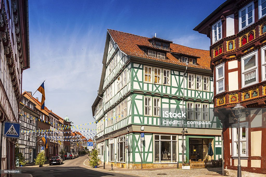 Duderstadt Historic Centre of Duderstadt, Lower Saxony, Germany City Stock Photo