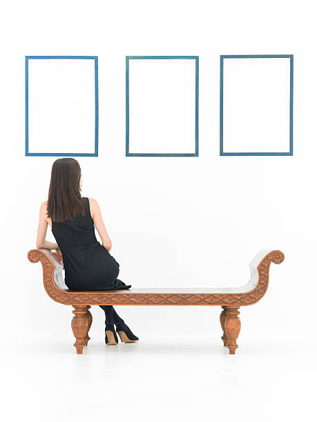 istock woman reflecting on art 187450915