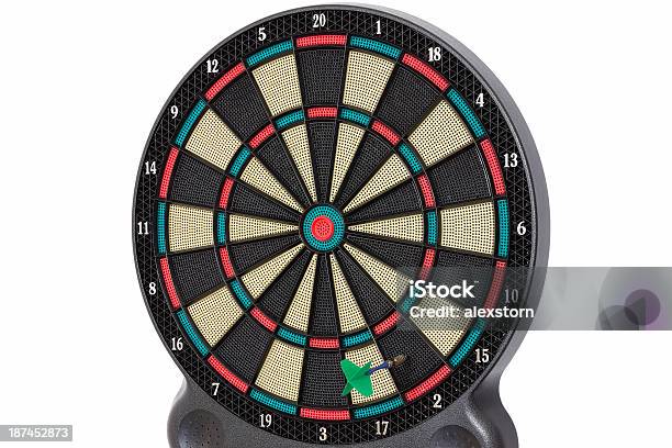 Darts Game Number 2 Stock Photo - Download Image Now - Accuracy, Achievement, Aiming