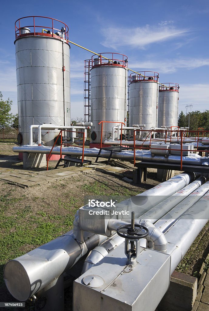 Industria petrolera - Foto de stock de Acero libre de derechos