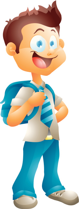 School Boy Stock Illustration - Download Image Now - Back to School,  Backpack, Bag - iStock
