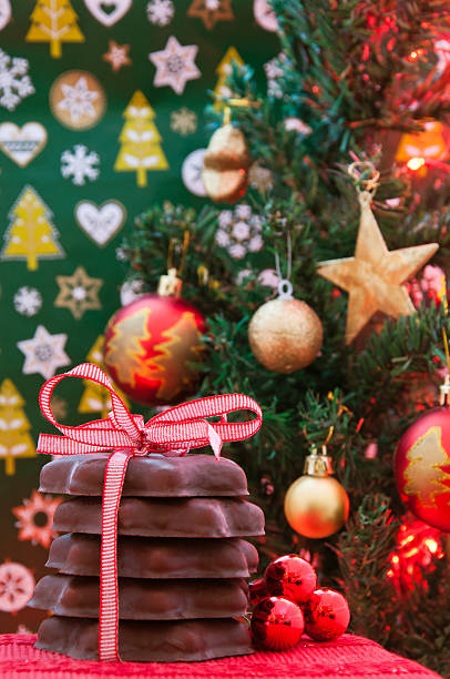 istock Christmas cookies and New Year decorations 187458269