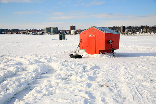 50+ Ice Fishing Ontario Stock Photos, Pictures & Royalty-Free