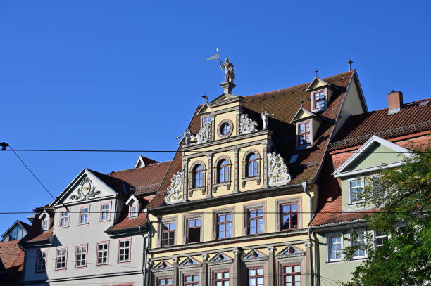 Old town of the state capital Erfurt, Thuringia