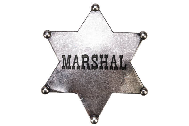 istock US Marshal badge from the wild west 1874609969