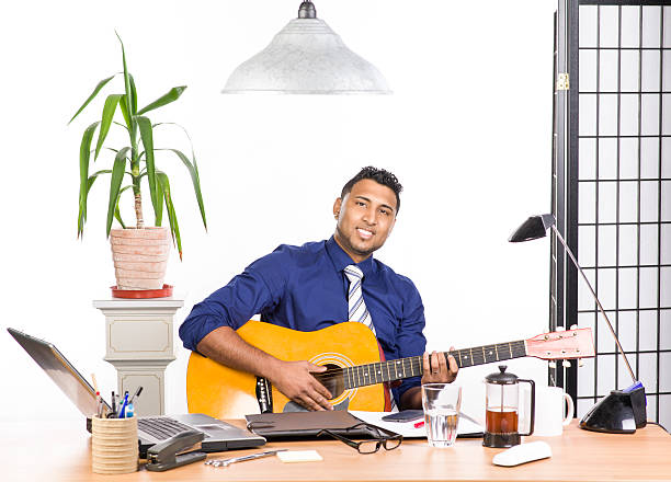 istock Music in the office 187461729