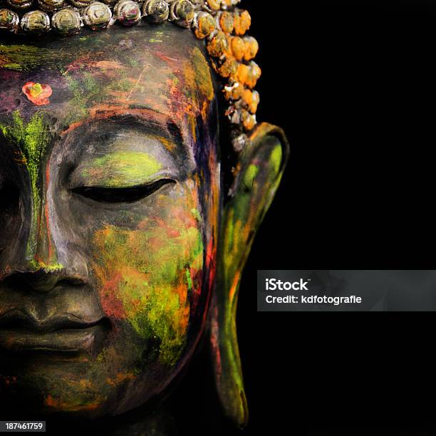 Colorful Buddha Stock Photo - Download Image Now - Buddha, Buddhism, Art