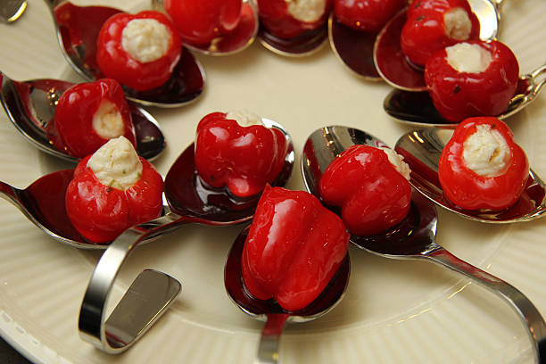 istock Pappadew peppers with cream cheese 187461846