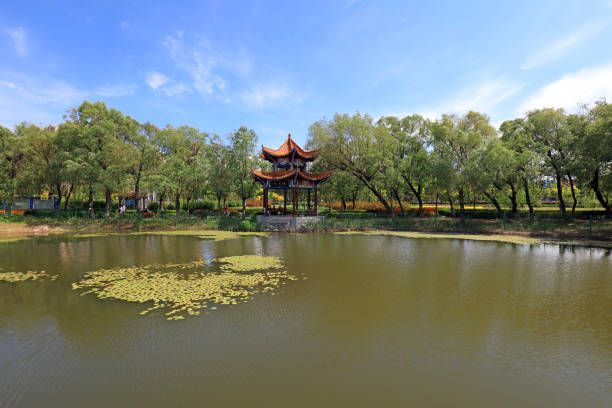 istock Waterfront Pavilion, Luannan County, Hebei Province, China 1874627797