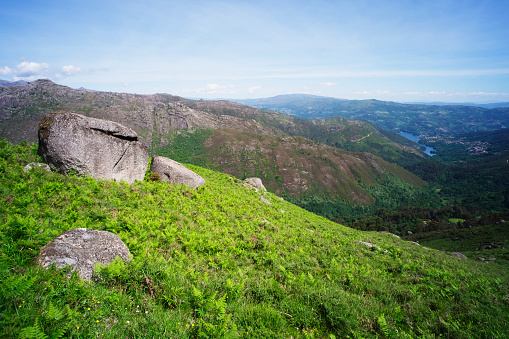 View from Bucegi mountains, Romania, Bucegi National Park