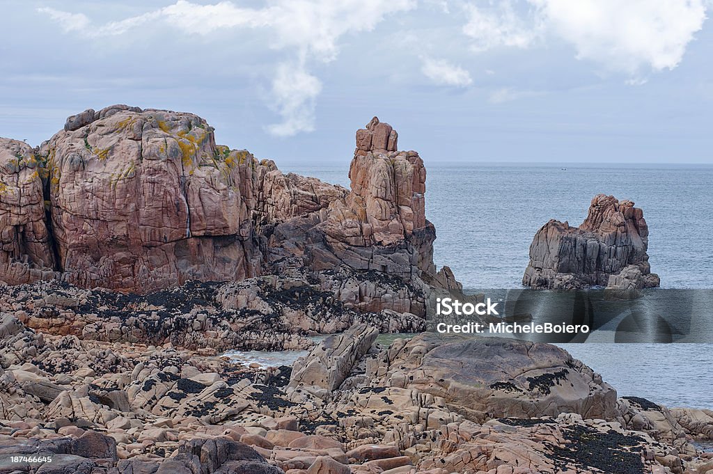 Isla de Brehat - Foto de stock de Acantilado libre de derechos