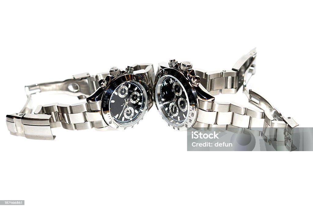 Armbanduhr paar Isoliert - Lizenzfrei Accessoires Stock-Foto