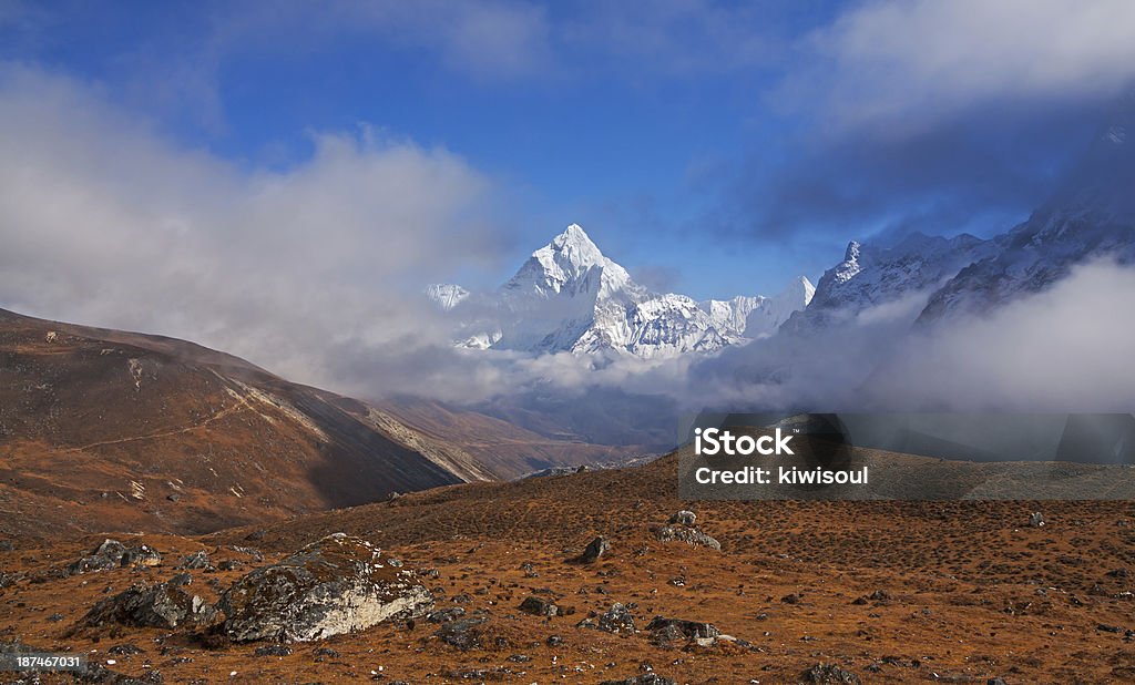 Ama Dablam Peak - Foto de stock de Aventura royalty-free
