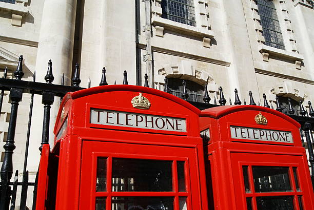 istock telephone boxes in london 187467791