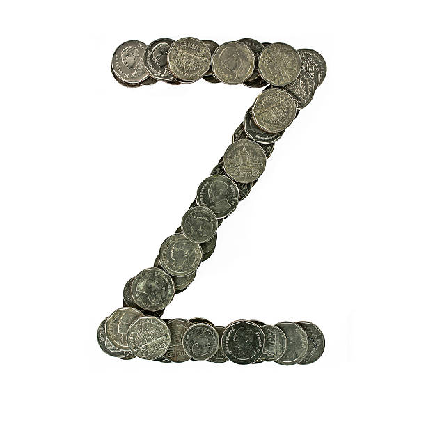 istock Alphabet from the coins. 187468138