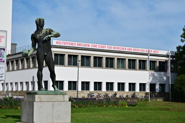 German Hygiene Museum in Dresden in the Free State of Saxony, Germany