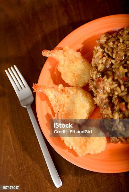 Fried Shrimp Stock Photo - Download Image Now - Appetizer, Cooked, Creole Culture